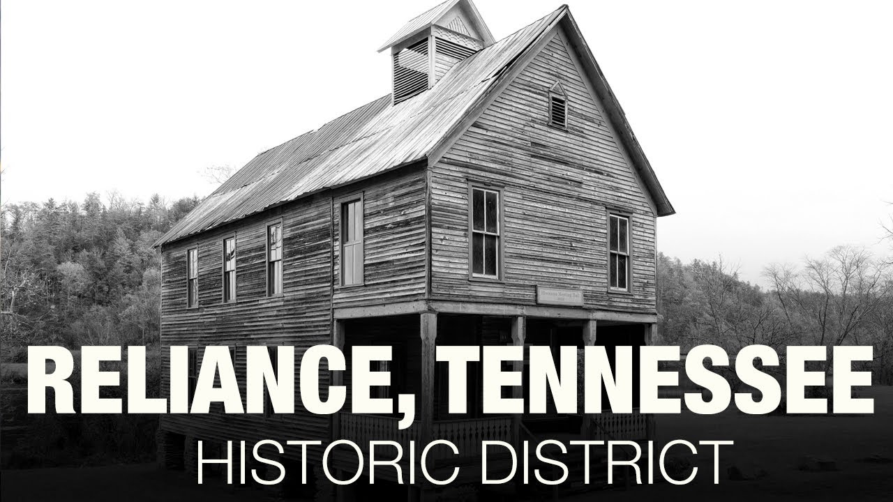 Reliance, Tennessee -- Black and White Photographs of Landscapes and Historic Architecture