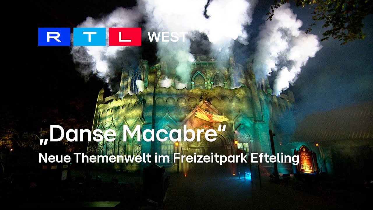 „Danse Macabre“: Neue Themenwelt im Freizeitpark Efteling | RTL WEST