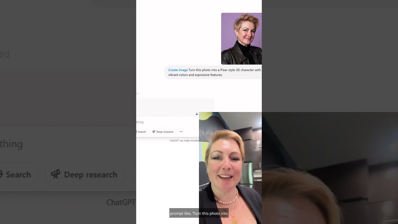 Turn Any Photo into Pixar-Style Animation with ChatGPT