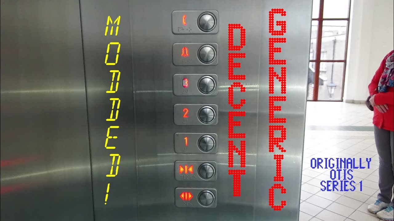 MODDED! OTIS Series 1 (mod. liftprofessionals) Scenic Hydraulic Lift at Callendar Square in Falkirk