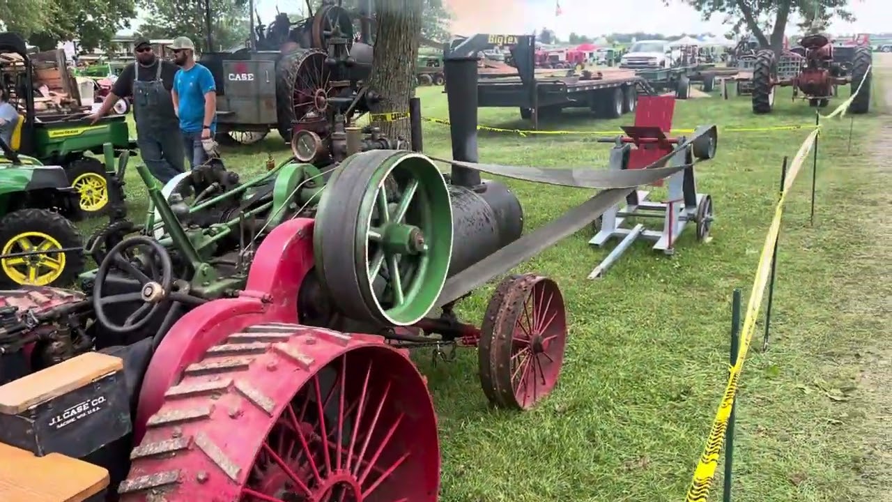 Half Scale Case Steam Engine on Baker Fan