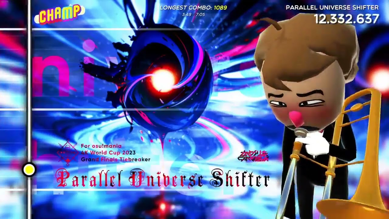 Camellia - Parallel Universe Shifter (Trombone Champ Custom Chart preview)