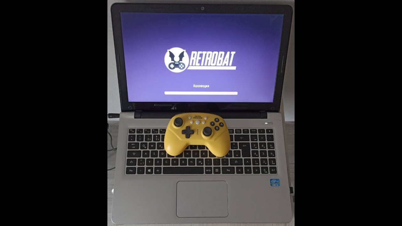 Игровая ретроприставка  из ноутбука, Retrobat + Windows (2 в 1) Ретрогейминг