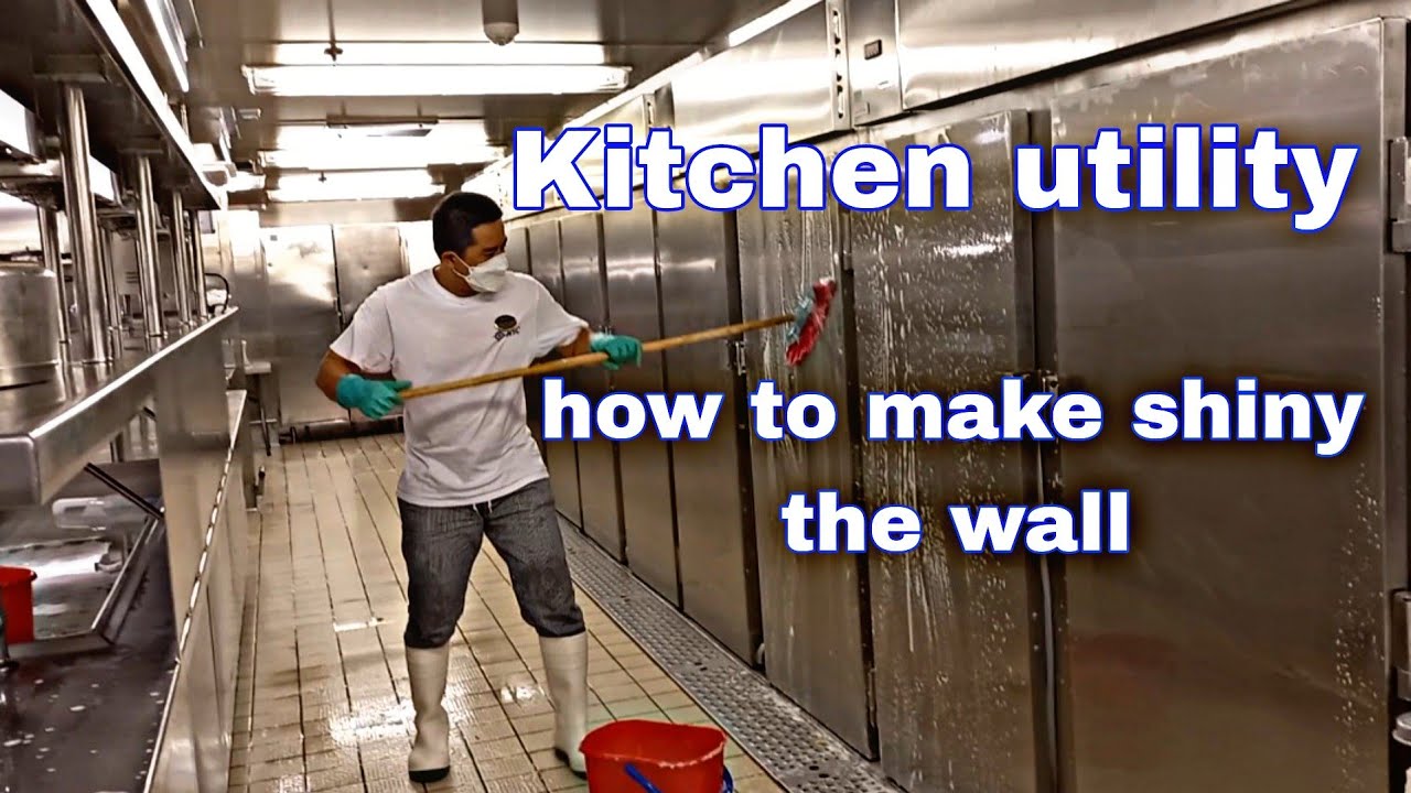 Kitchen utility @MSC/Galley steward in cruise ship
