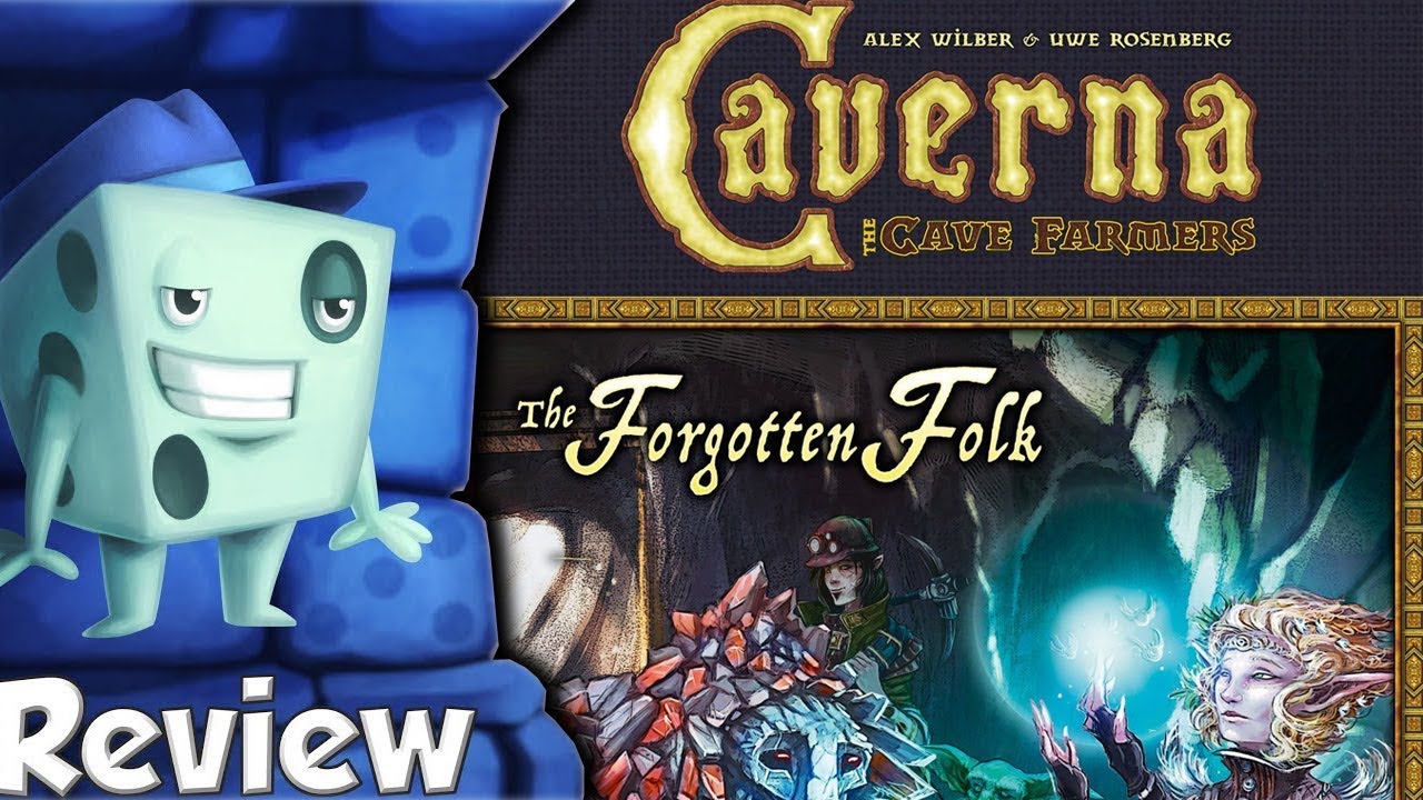 Caverna: The Forgotten Folk Review - with Tom Vasel
