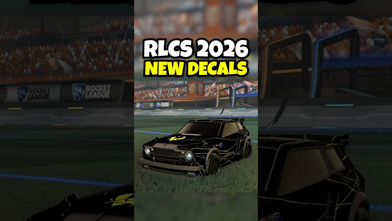 NEW RLCS 2026 FENNEC DECALS! Concept by @Kitsute3 on X