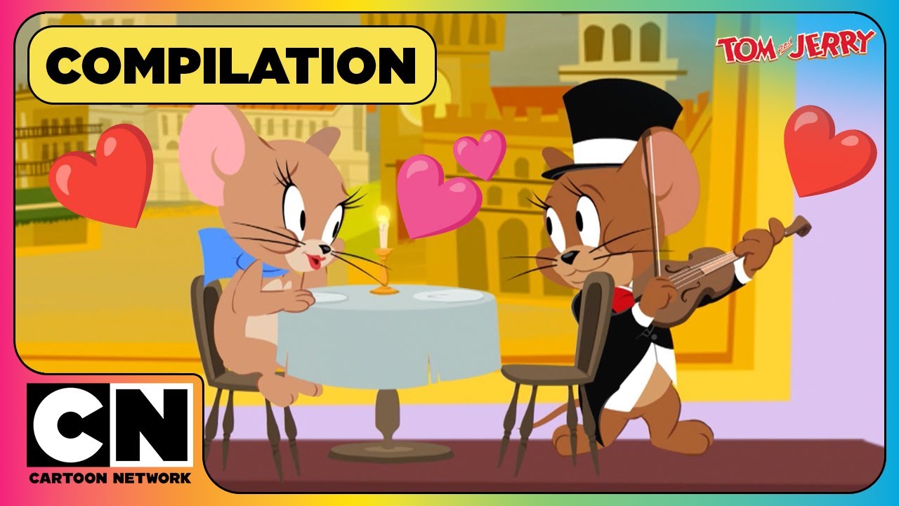 ❤️🐱🐭❤️ Tom and Jerry Have Dates? | Love Moments | Cartoon Network Asia