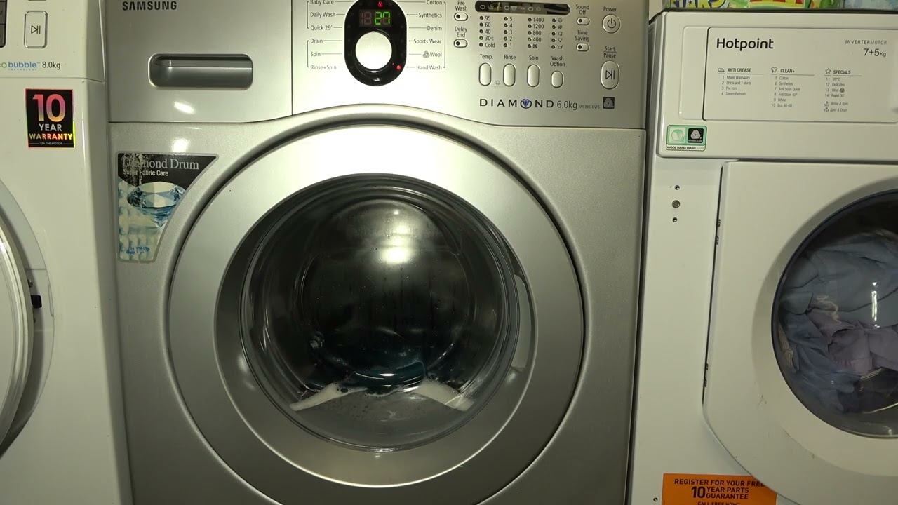 🫱 Hand wash / Samsung Diamond drum Washing machine