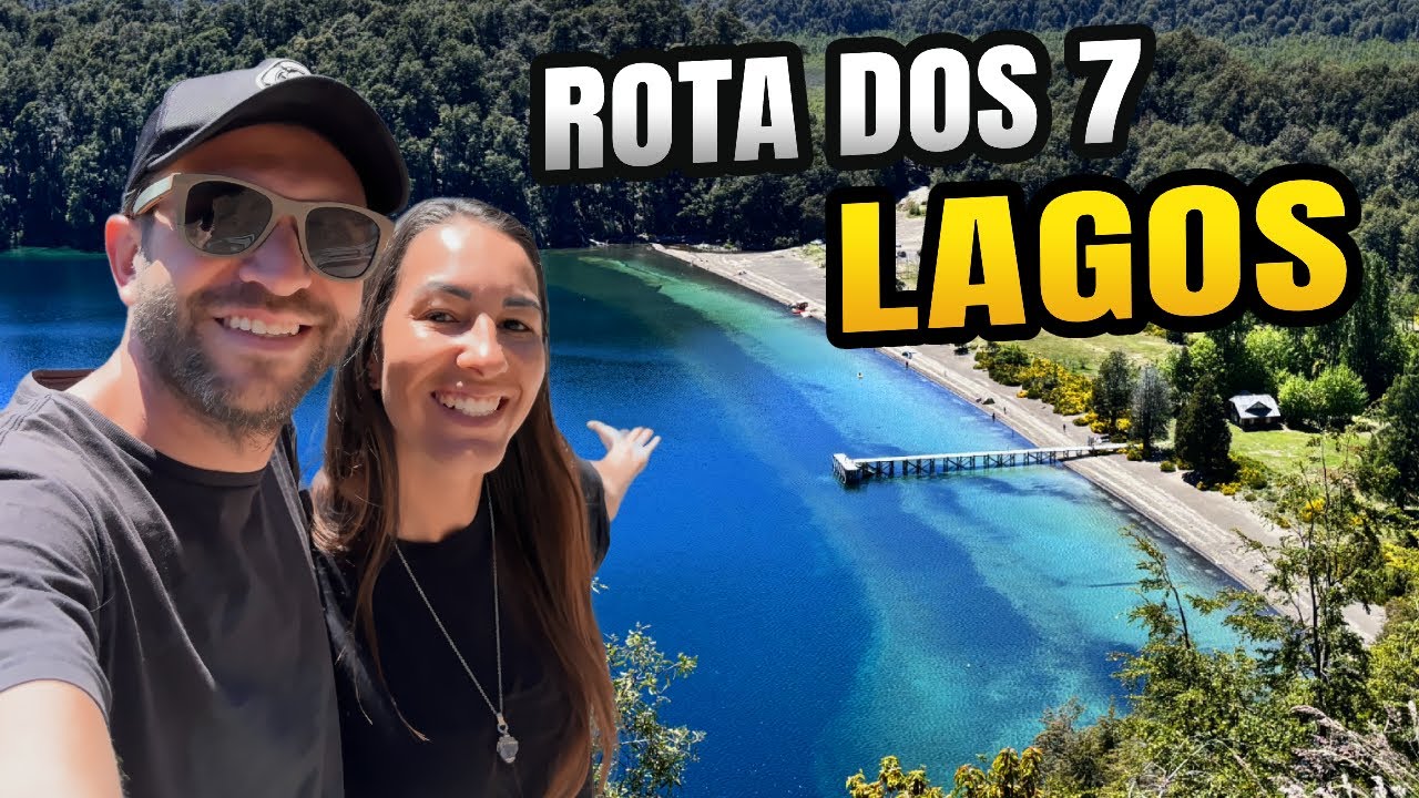 De Carro pela ESTRADA MAIS LINDA da Argentina - ROTA DOS 7 LAGOS | T2-Ep.129