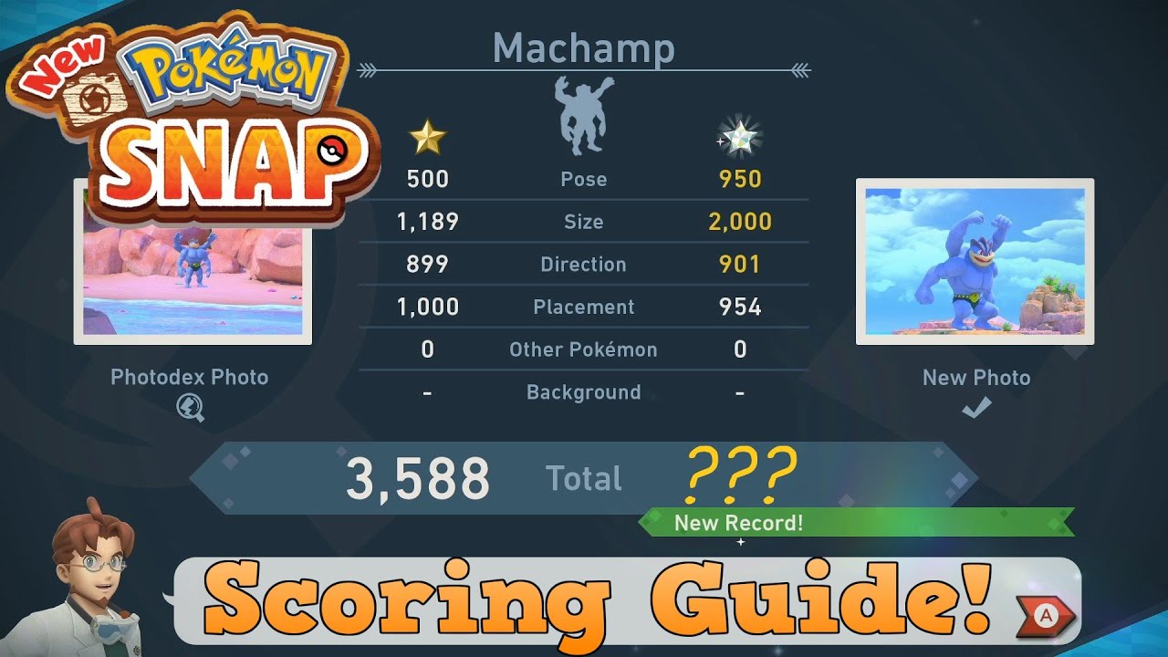 How to get MAXIMUM POINTS! - New Pokemon Snap Score Guide! - Nintendo Switch Gameplay