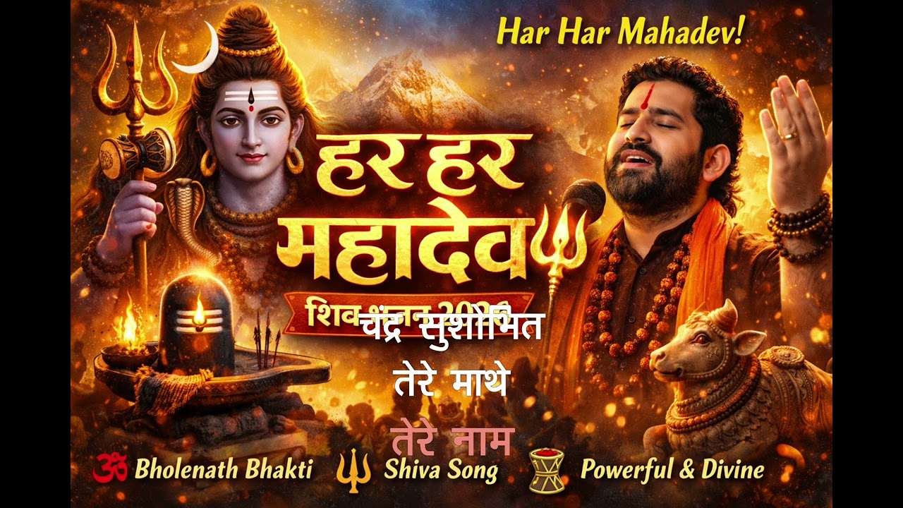 Har Har Mahadev 🔱 | Powerful Shiva Bhajan 2026 | Bholenath Devotional Song | Shiv Bhakti