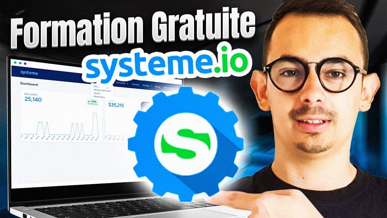 Formation Gratuite Système.IO 2024 : Tout pour Créer ton tunnel de vente en 1h !