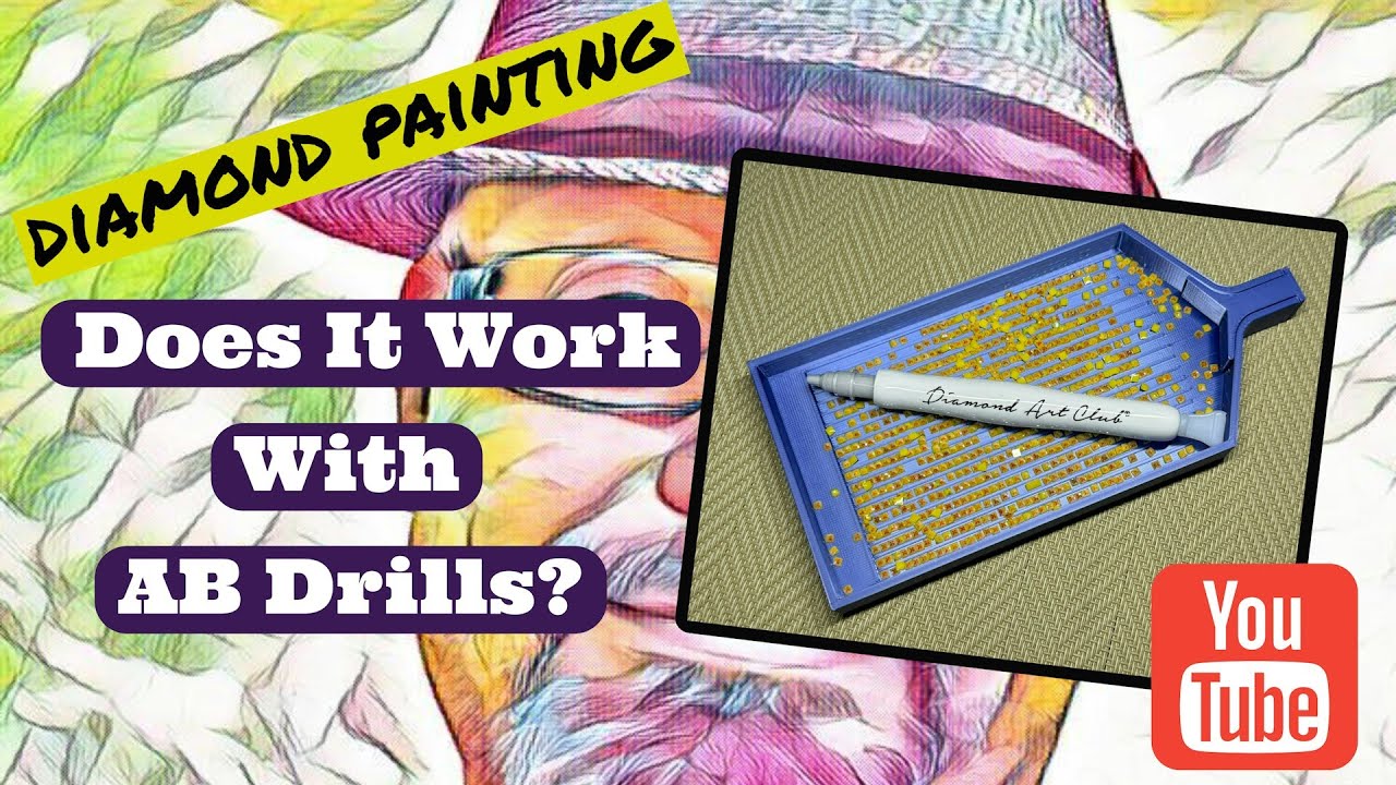 Does The New Diamond Art Club Pen Work With AB Drills?