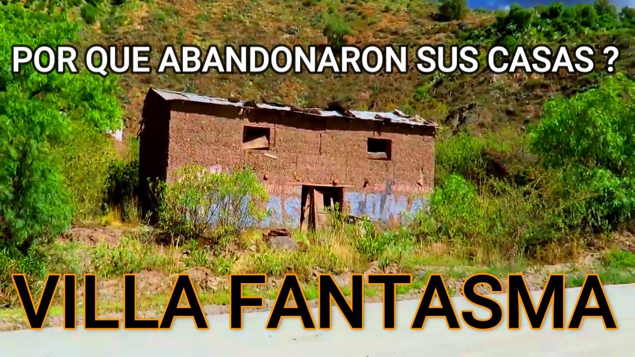 MISTERIOSA VILLA FANTASMA nadie sabe que paso aqui