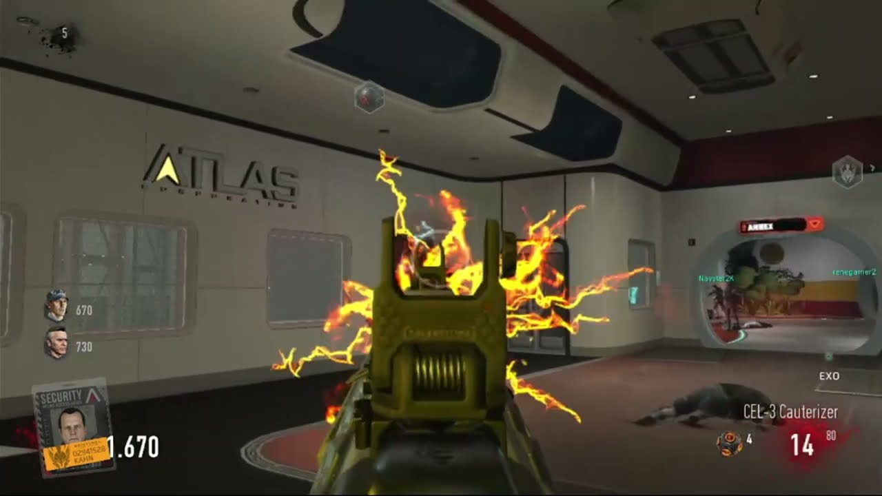 Advanced Warfare: Exo Zombies Descent Easter Egg (PS3)