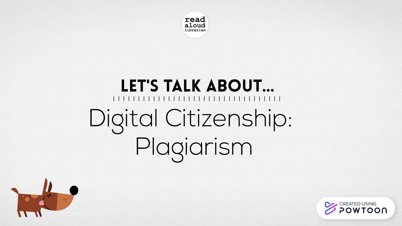 Plagiarism - Digital Citizenship and Library Skills for Kids