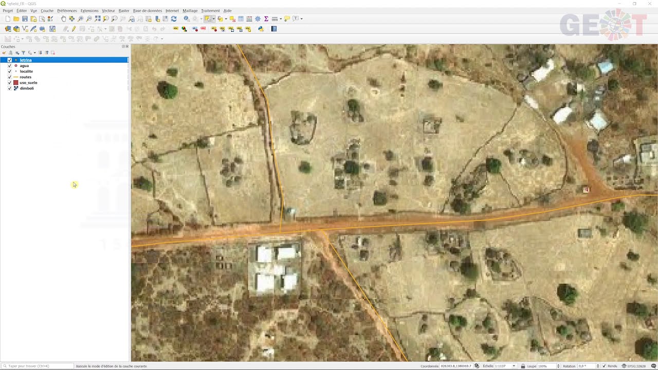 QGIS 3.x - PROJET QFIELD - WIDGETS