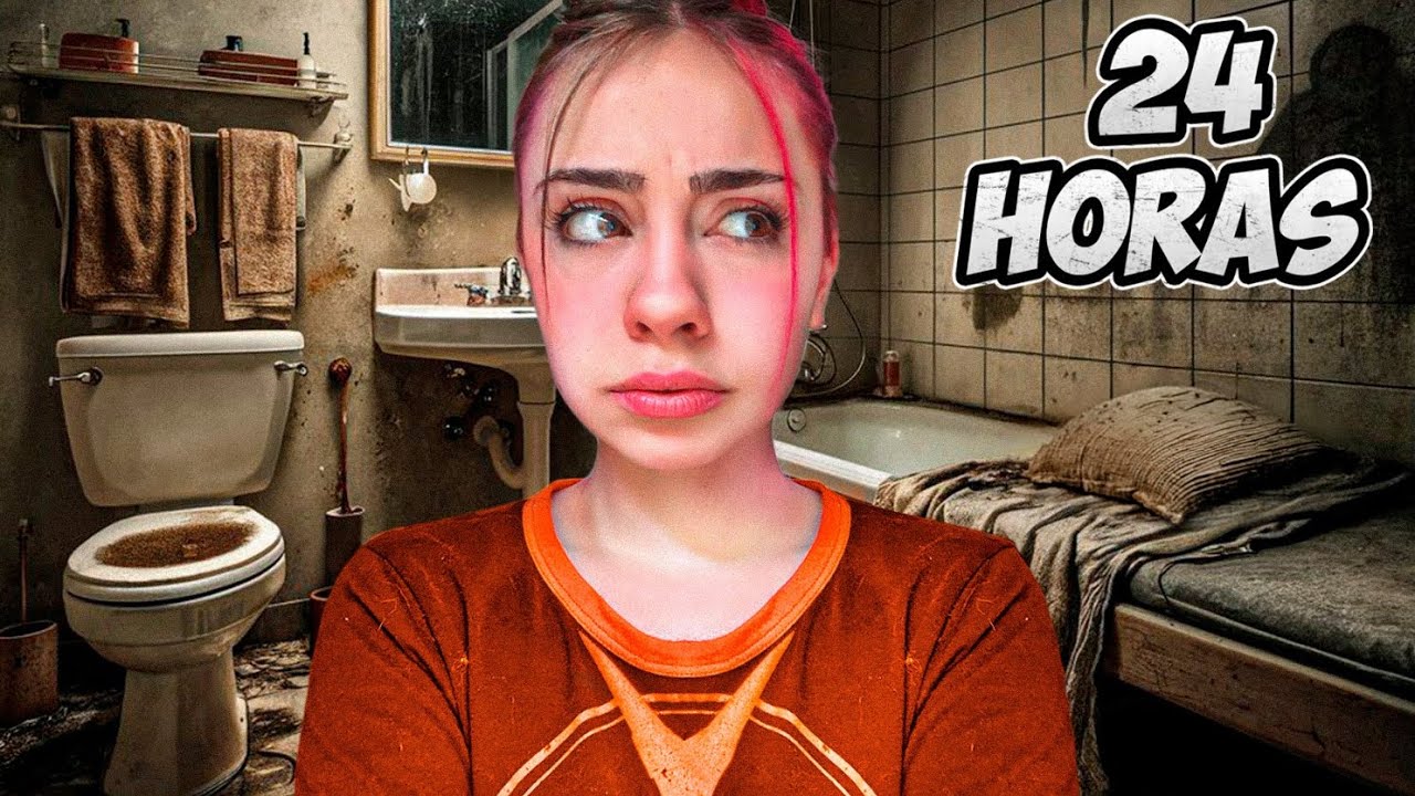 24hs en el BAÑO (KHÉ) 😱🤮 / Nati Uboldi