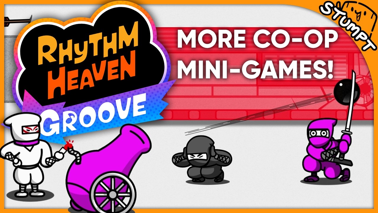 These Co-op Mini-Games are SO HARD! - Rhythm Heaven Groove!
