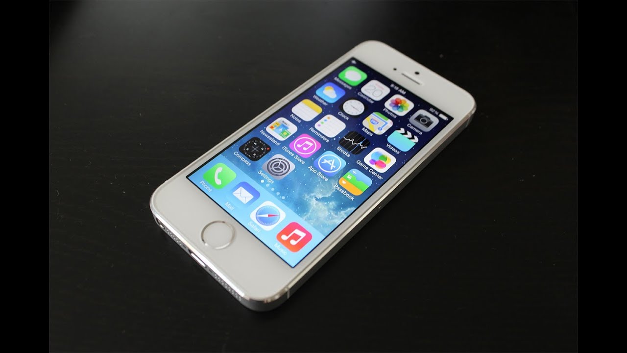 Apple iPhone 5S 64GB White Unboxing and Fingerprint Tutorial