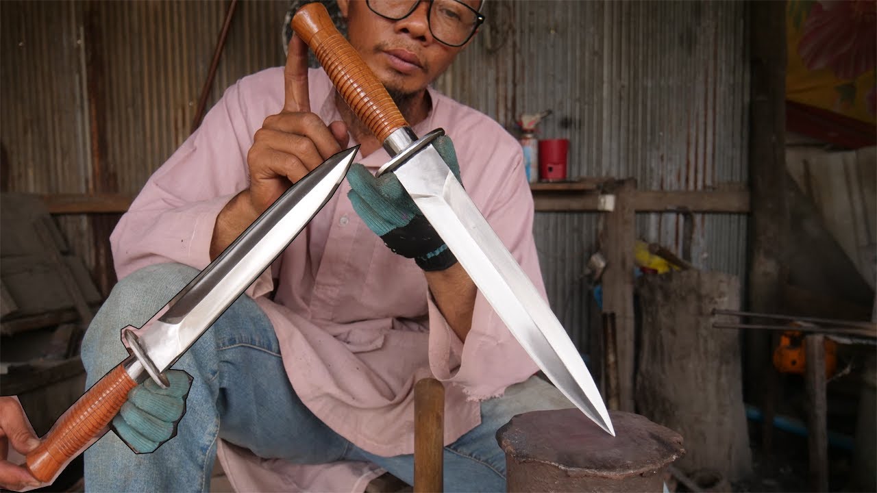 HOW TO MAKE A DAGGER / THIS IS PRAH KHAN KHMER