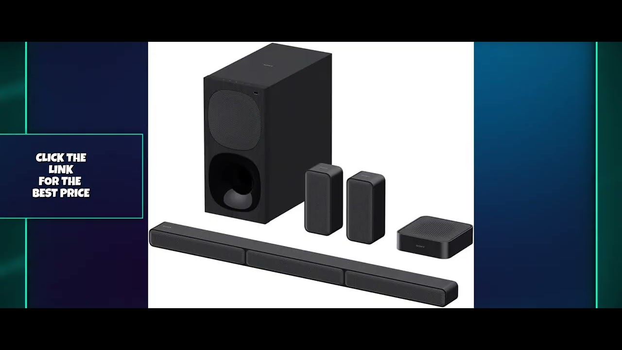 Sony HT-S40R Review | True 5.1 Surround Soundbar System for Home Theater