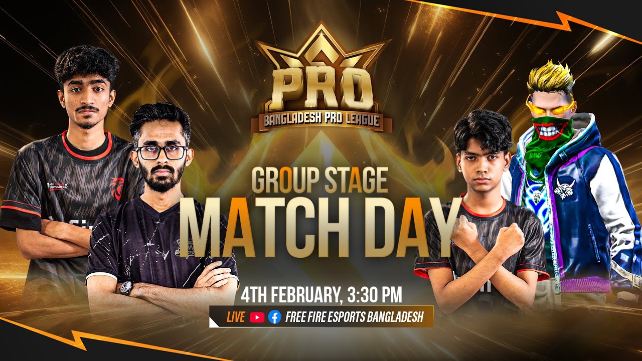 FFBPL S1 গ্রুপ স্টেজ ডে 1 | Garena Free Fire @raadvaiyt829 @RedHawksOfficials 
