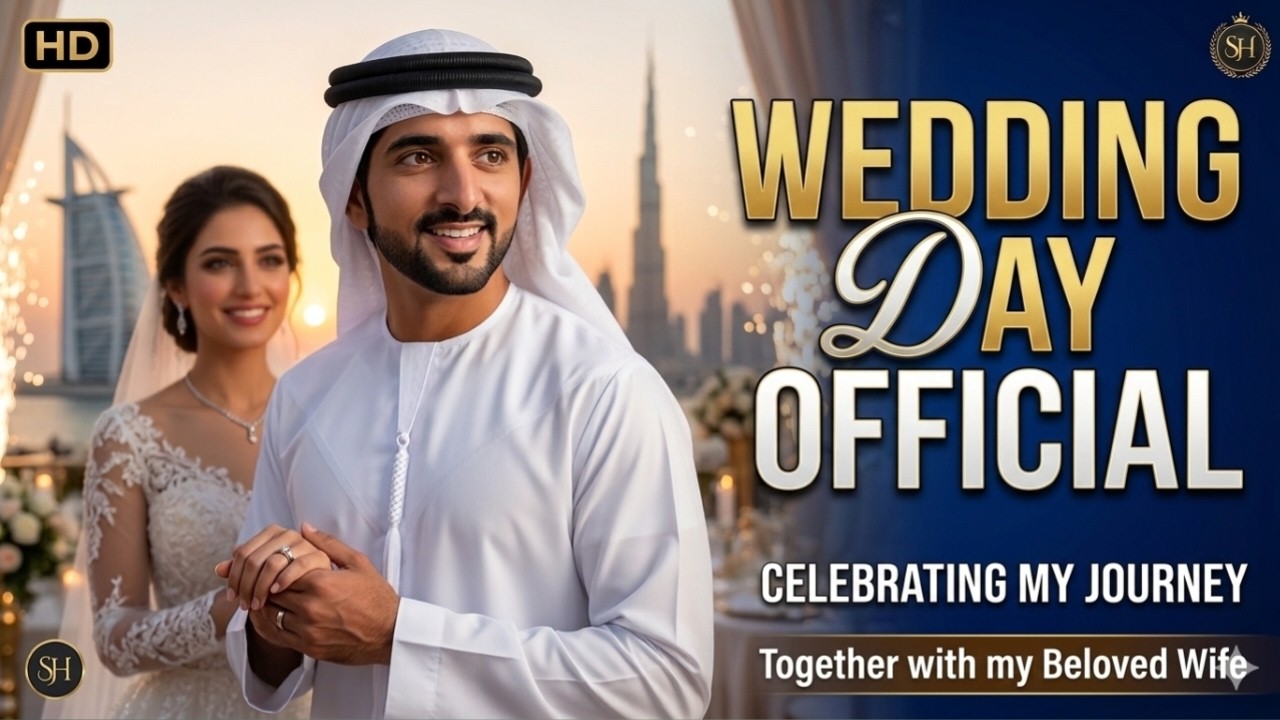 Today Is My Wedding With Future Wife| fazza poems | Sheikh Hamdan | Fazza