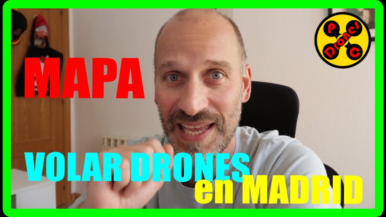 🚁🌍 MAPA sitios para VOLAR DRONES en MADRID - REGALO 🌍🚁