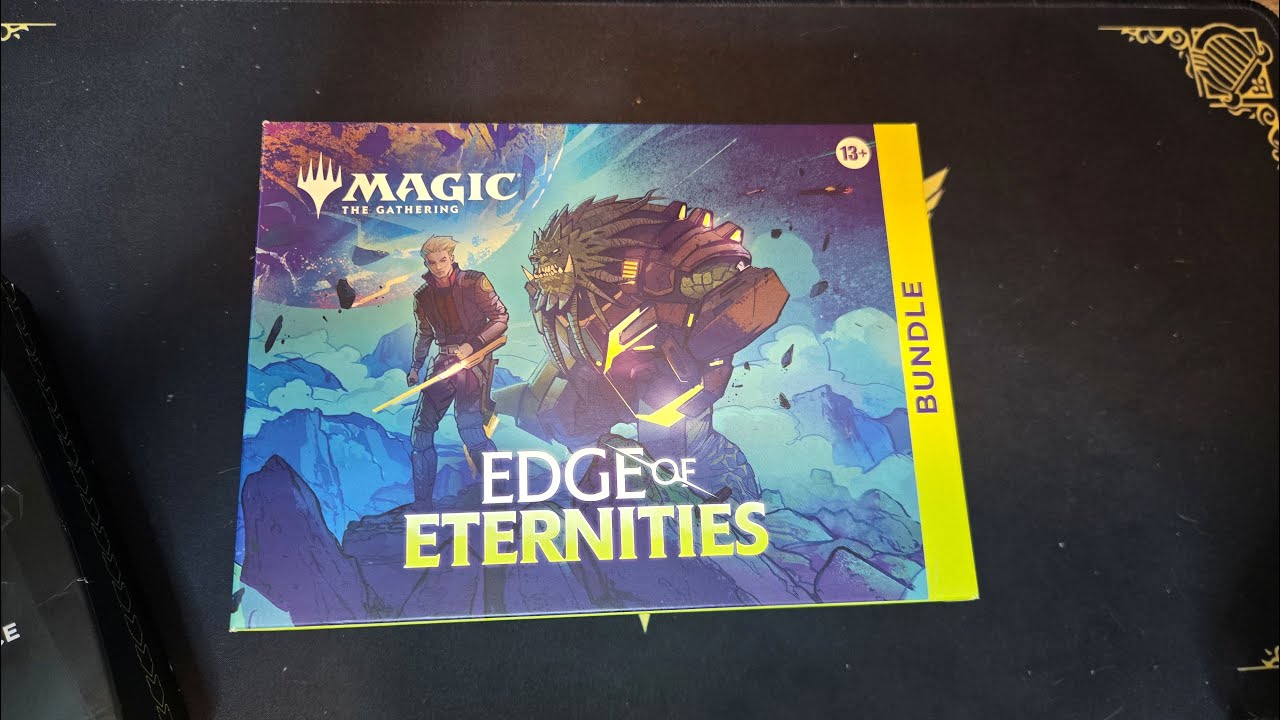 Edge of Eternities mtg bundle opening