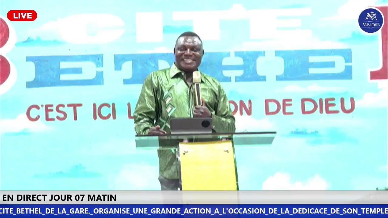 Diffusion en direct de Pasteur Marcel Nkongolo Ministry’s TV