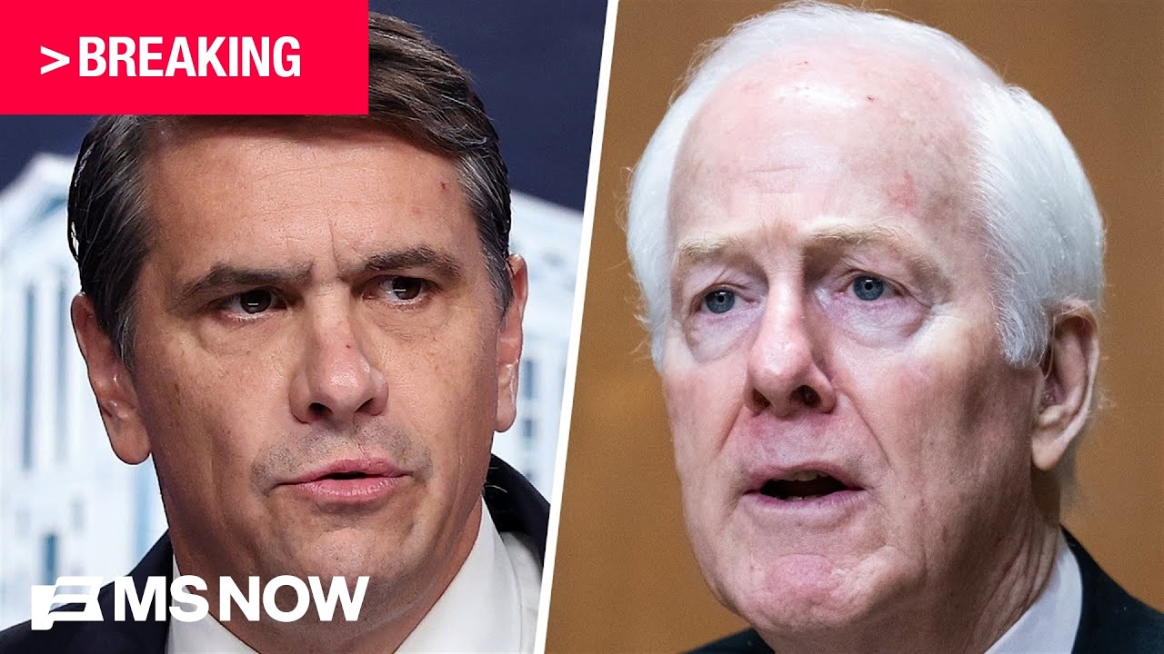 BREAKING: GOP Sen. Cornyn CALLS OFF meeting with Todd Blanche