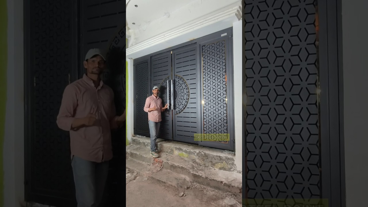 sliding folding gate