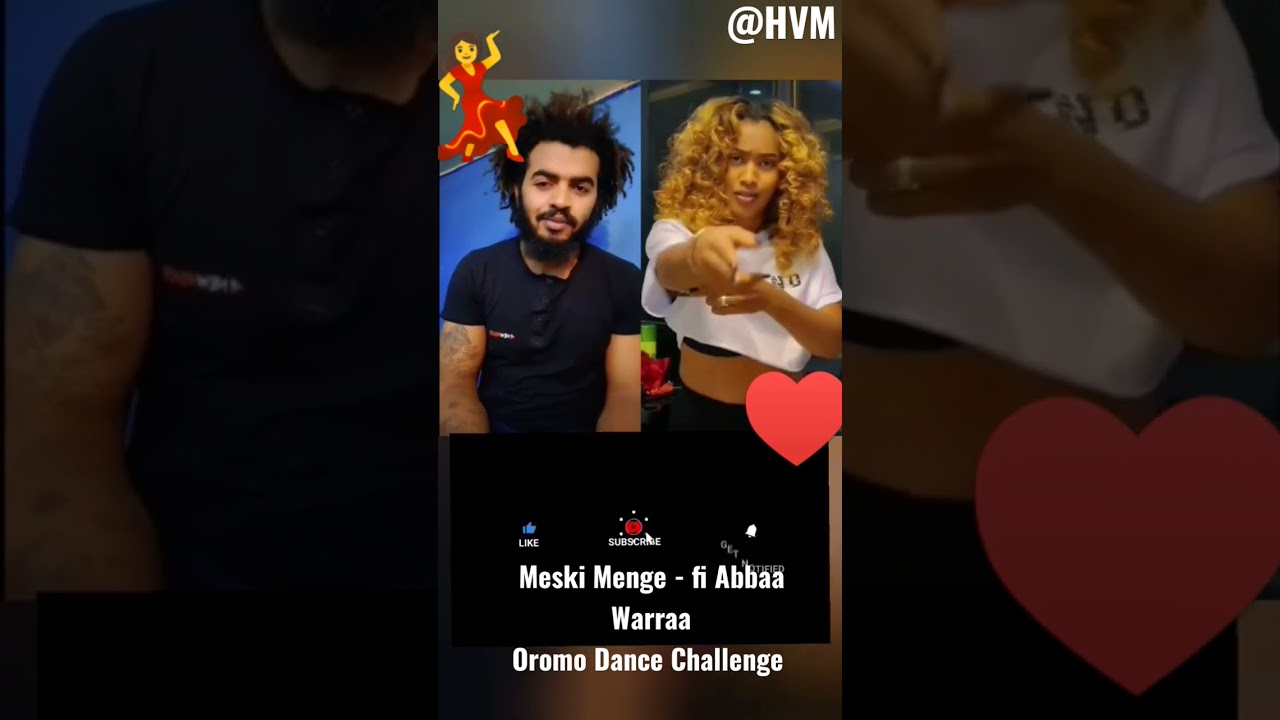 📌 Oromya ኦሮሚያ*fi Abbaa Warra* ሽጉጢ Oromo Music Dance Challenge💚💛❤️
