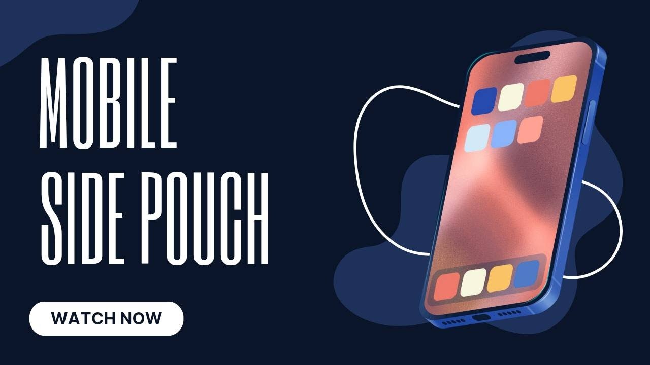 I Tried The Fabric Mobile Side Pouch#sewing#diy