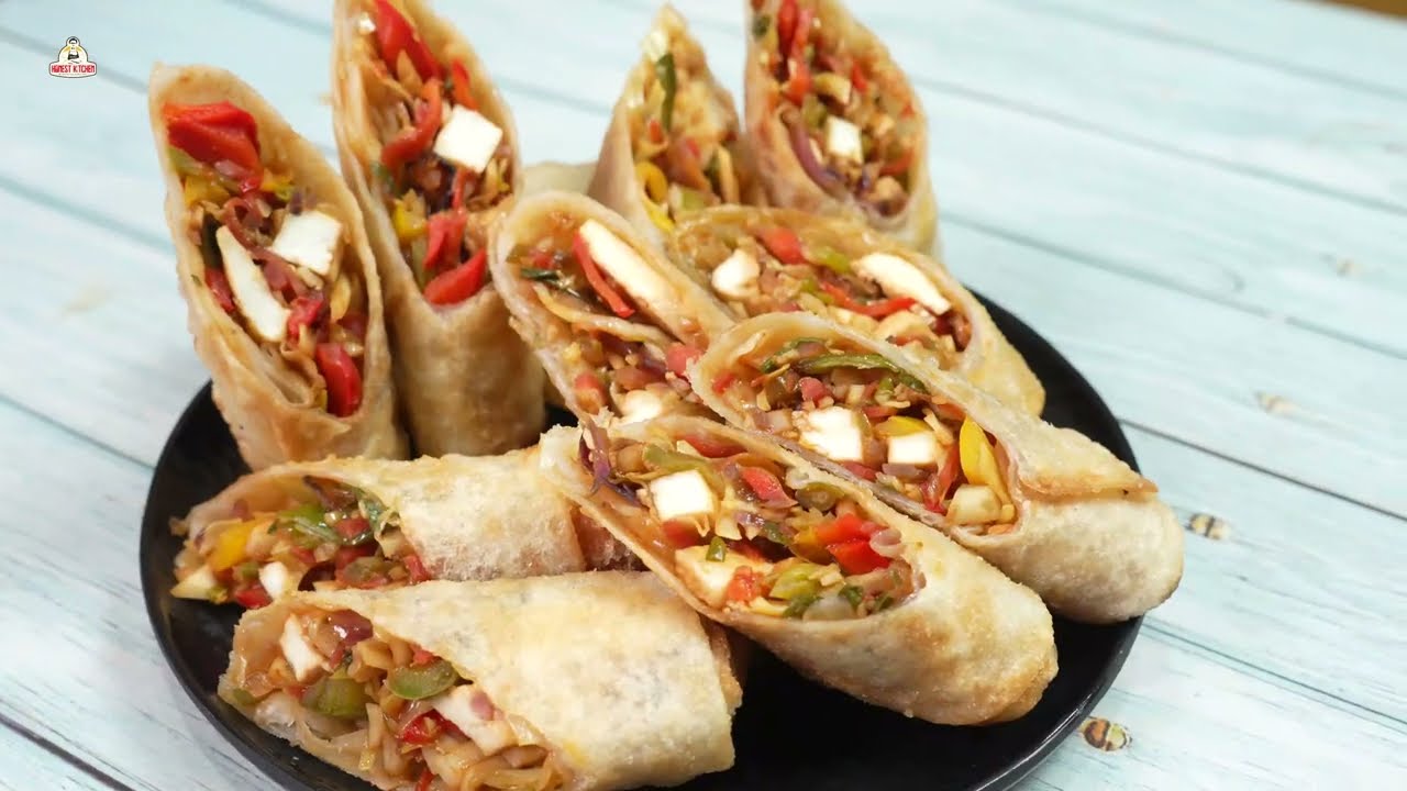 अब Spring Roll तेल नहीं पियेंगे पनीर स्प्रिंग रोल बनाने का एक आसान तरीका | Paneer Spring Roll