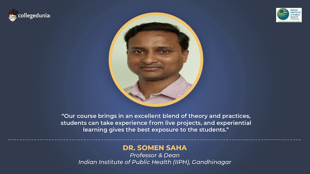 Dr. Somen Saha | Professor & Dean | Indian Institute of Public Health (IIPH), Gandhinagar