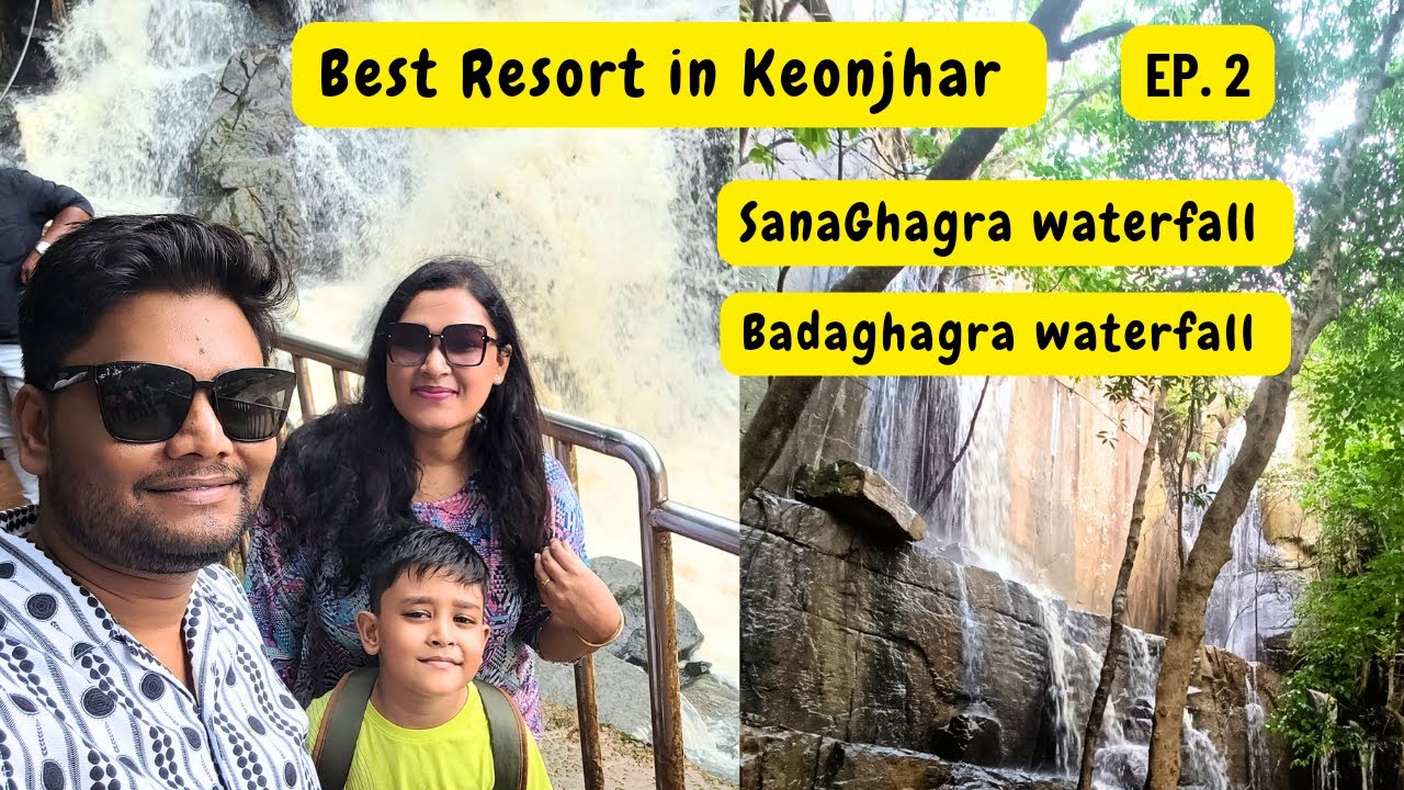 Keonjhar Sightseeing by car। SanaGhagra Nature camp ।SanaGhagra Badaghagra waterfall। Better Living