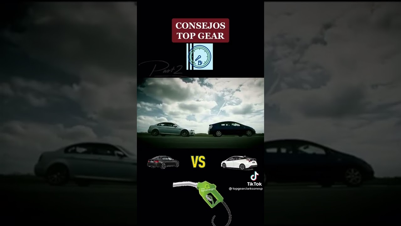 Toyota VS BMW - Coche que consume menos Gasolina. TOP GEAR ❤️