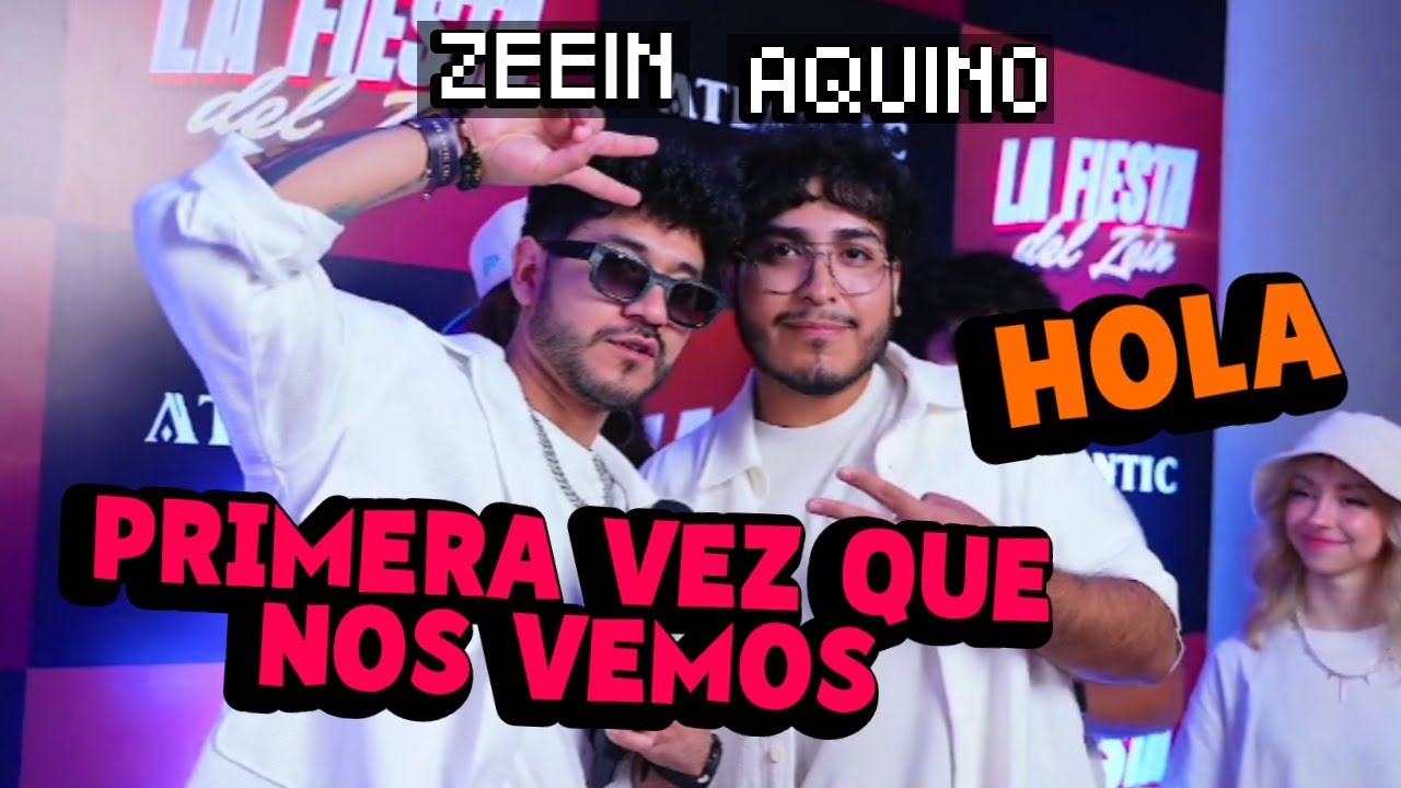 AQUINO CONOCE AL ZEEIN EN 