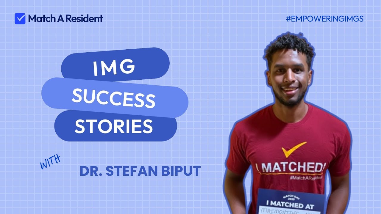 Dr. Stefan Biput’s Match Journey: From Trinidad and Tobago to General Surgery in New York