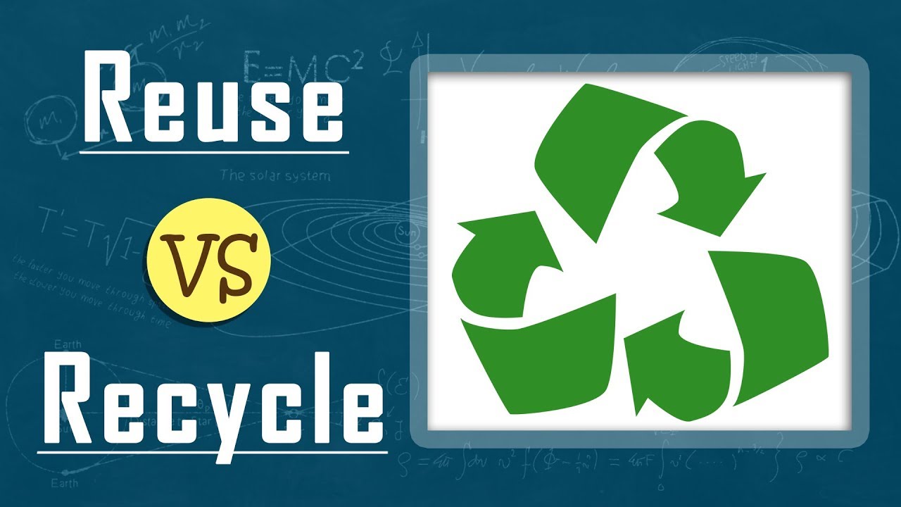 What is the Difference Between Reuse and Recycle | Environmental Science | Physics