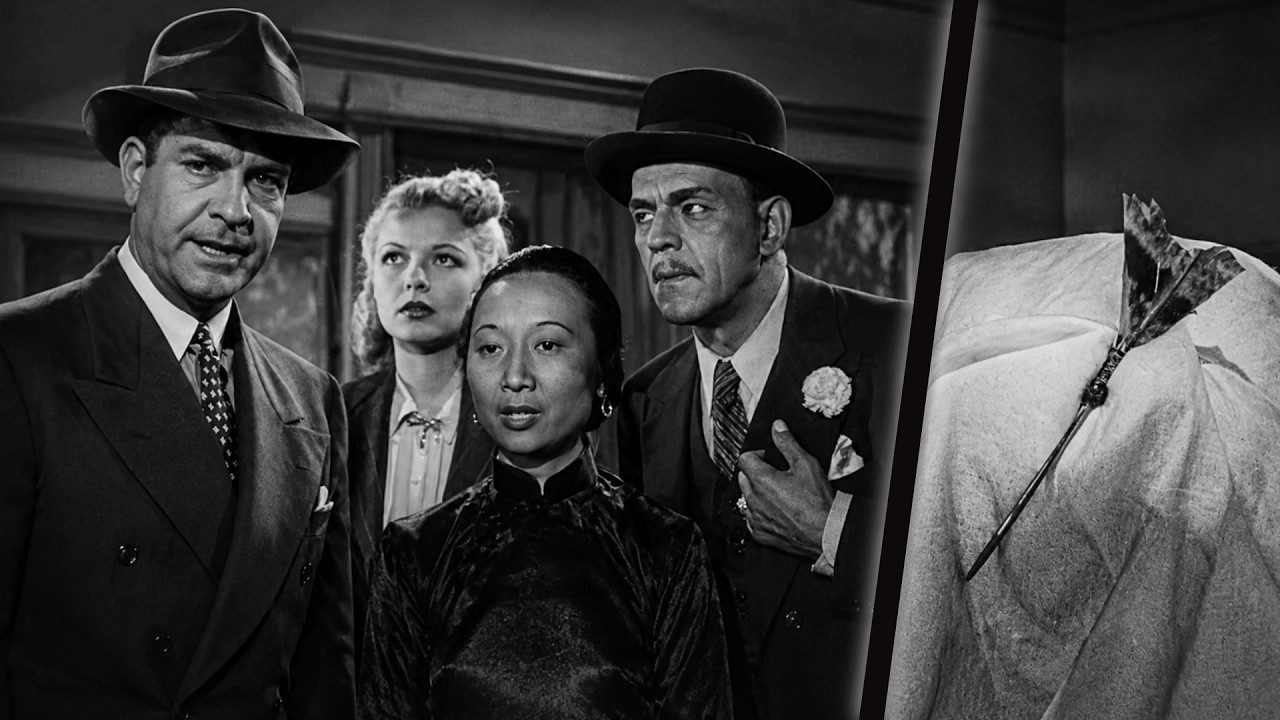 Poison Dart Murder Leaves a Cryptic Clue - Mr. Wong in Chinatown (1939) 🎬 - Refurbished Full Movie