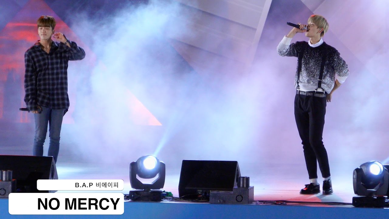 B.A.P 비에이피[4K 직캠]NO MERCY@20161013 Rock Music