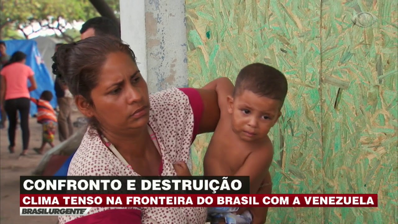 Situação de venezuelanos em Roraima é dramática
