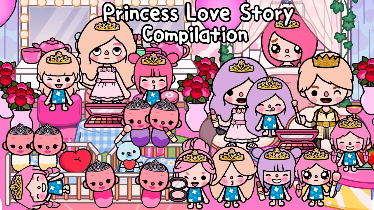 Princess Love Story Compilation 👑💓 Sad Story | Toca Life Story | Toca Boca | Toca Life World