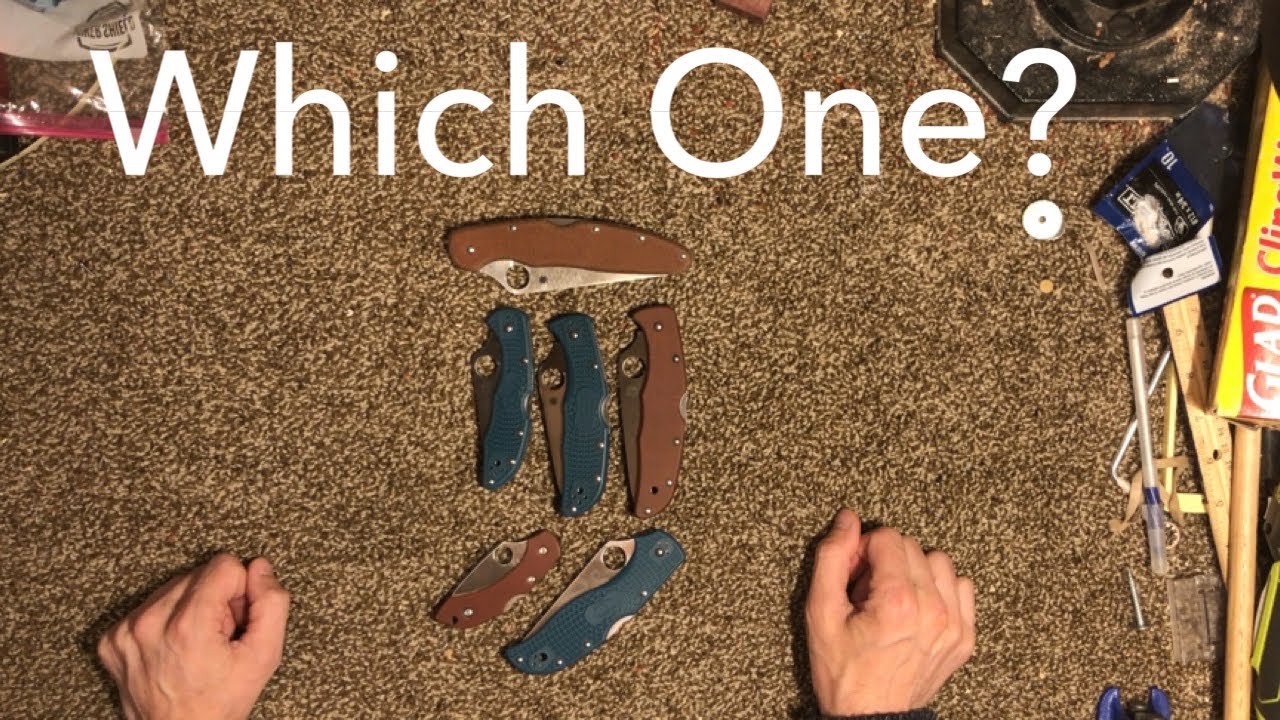 Comparing (almost) All of Spyderco’s K390 Lockbacks