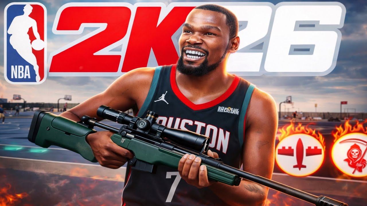 NAJLEPSZY SAMOUCZEK DOMINACJI Z KEVINEM DURANTEM 6'10 NAUCZ SIĘ TYCH RUCH&Oacute;W NBA2K26