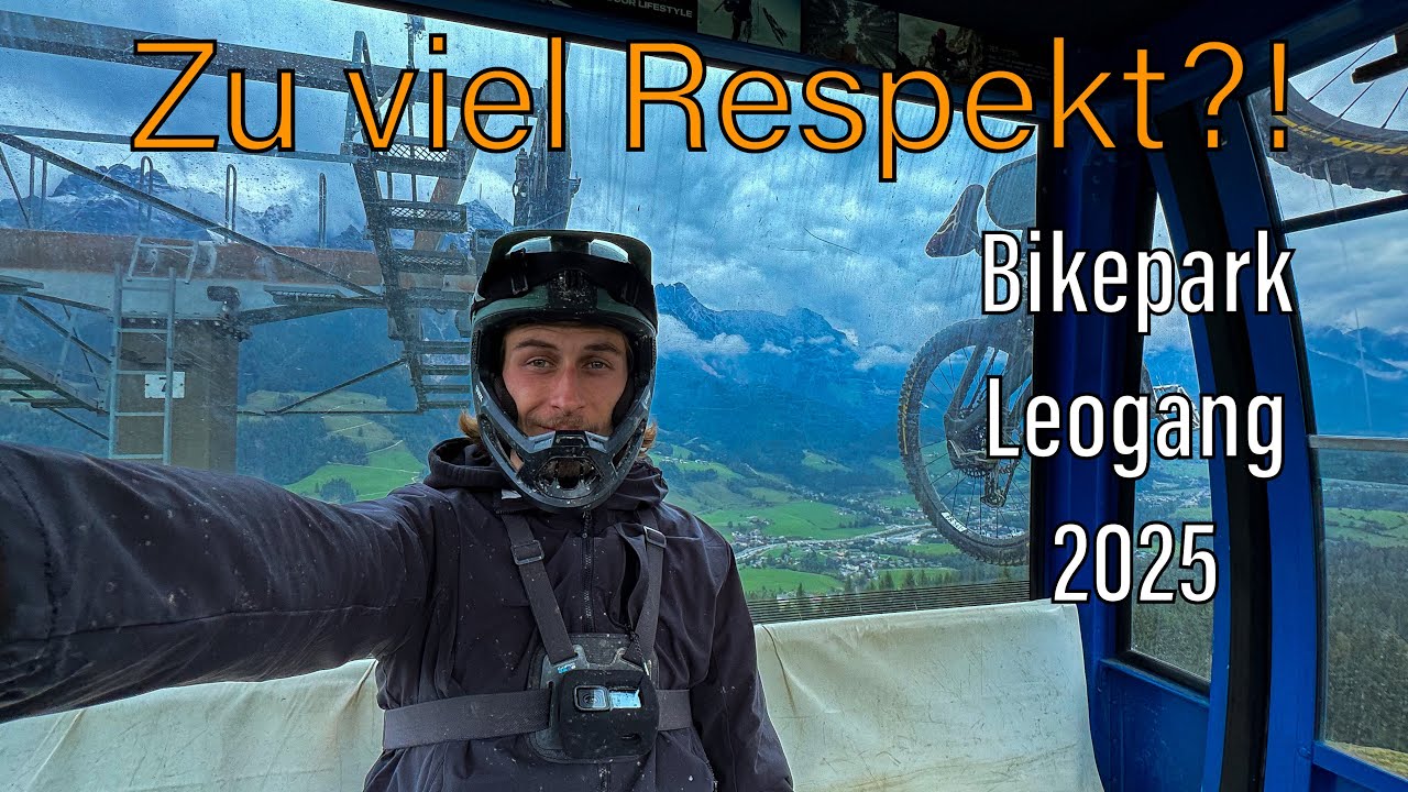Ich sche*ß mich ein vor dieser Jumpline // Bikepark Leogang // Roadtrip 2025