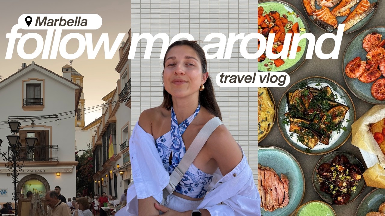 Weekly Vlog: 1 Woche in MARBELLA | What I eat, follow me around + Google Maps Liste mit Tipps!